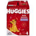 Huggies Little Movers Size 4 Baby Diapers 22-37 Ib