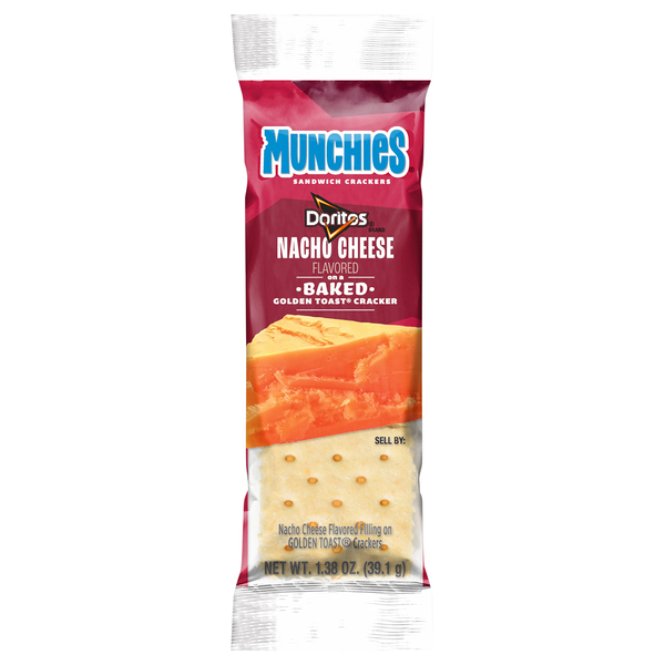 Save on Munchies Sandwich Crackers Nacho Cheese Order Online Delivery