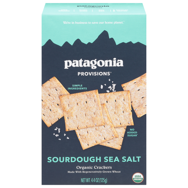 Save on Patagonia Provisions Organic Sourdough Sea Salt Crackers Order