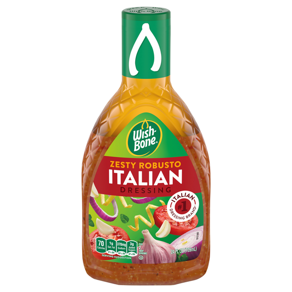 Save on WishBone Zesty Robusto Italian Salad Dressing Order Online