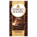 Ferrero Rocher Dark Chocolate Candy Bar with Hazelnut Filling 55% Cocoa