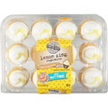two-bite Nut Free Lemon Zing Cupcakes - 12 ct