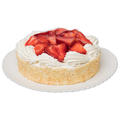 Stop & Shop Bakery Strawberry Shortcake with Whipped Cream 7 Inch