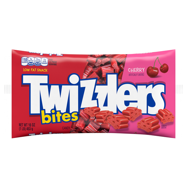 Twizzlers Bites Red Cherry Licorice Candy