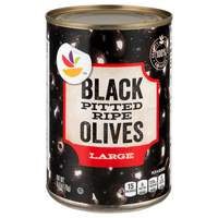 Stop & Shop Large Pitted Ripe Black Olives | Stop & Shop
