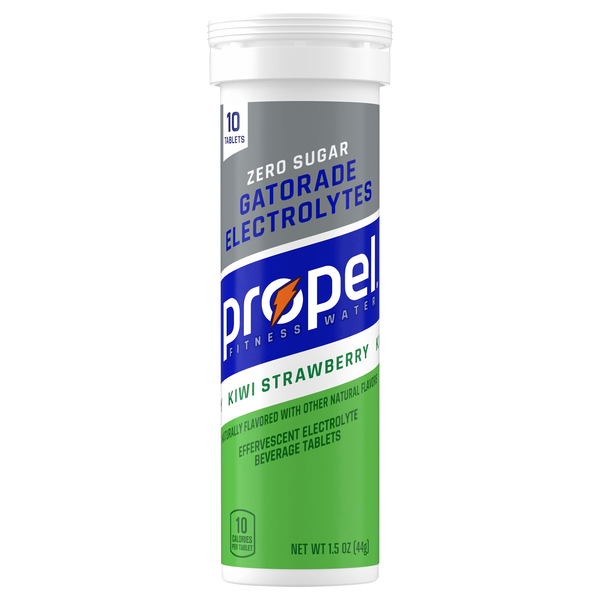 Propel Zero Sugar Kiwi Strawberry Electrolyte Beverage Tablets - 10 ct