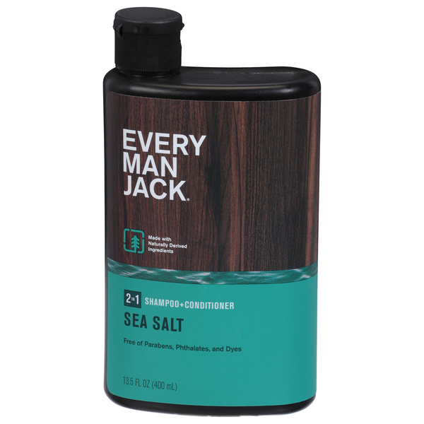 Save on Every Man Jack 2in1 Daily Shampoo + Conditioner Sea Salt