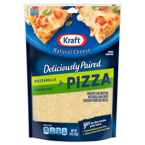 Kraft Shredded Mozzarella & Parmesan Cheese Blend