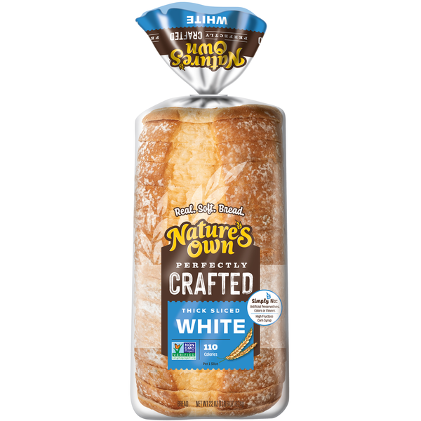 Nature's Own Perfectly Crafted White Thick Sliced Bread