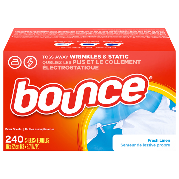 Bounce Fresh Linen Dryer Sheets