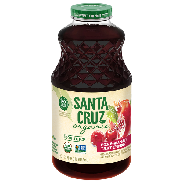 Santa Cruz Organic Pomegranate Tart Cherry 100% Juice