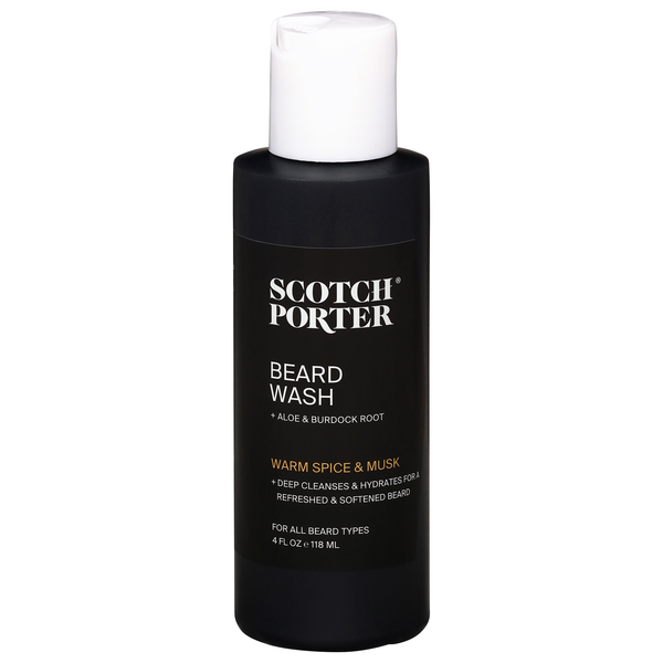 Scotch Porter Warm Spice & Musk Beard Wash