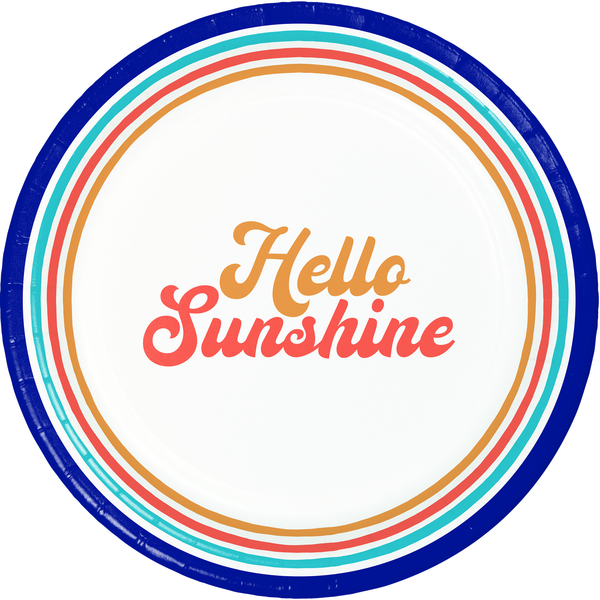 Smart Living Trellis Dinner Plate Hello Sunshine