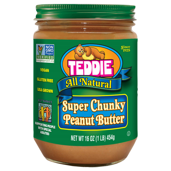 Teddie All Natural Super Chunky Peanut Butter
