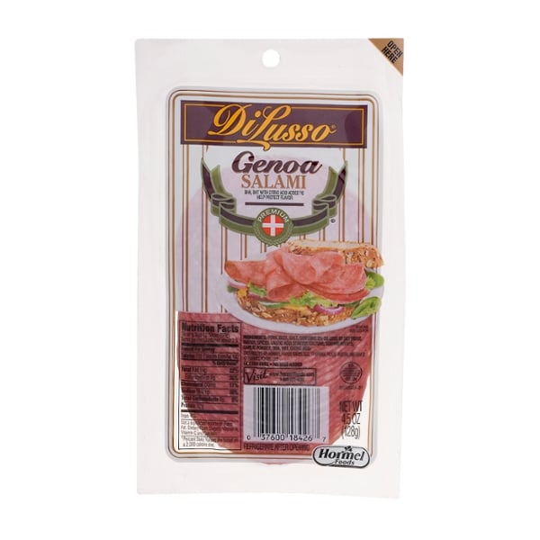 Save on Hormel Deli Salami Genoa Diluso (Regular Sliced) Order Online