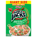 Kellogg's Apple Jacks Cinnamon & Apple Sweetened Cereal Giant Size