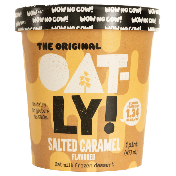 Oatly Non-Dairy Vegan Salted Caramel Frozen Dessert