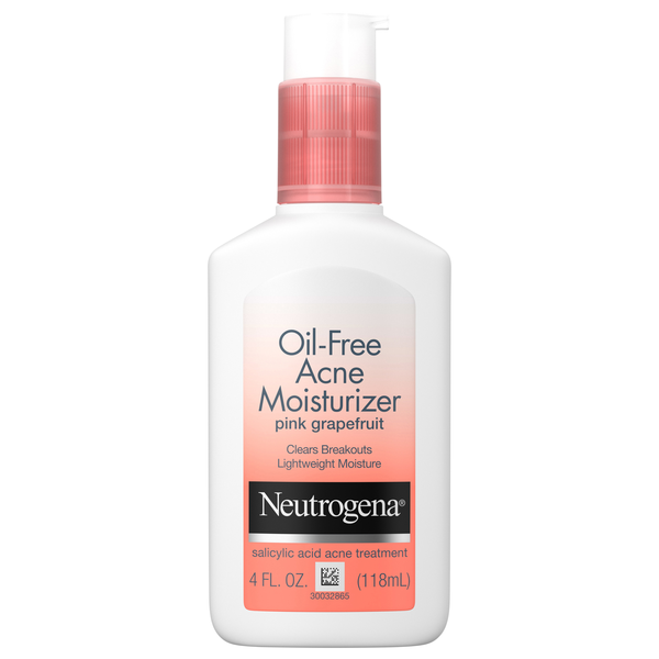 Neutrogena Oil-Free Acne Moisturizer Pink Grapefruit Salicylic Acid