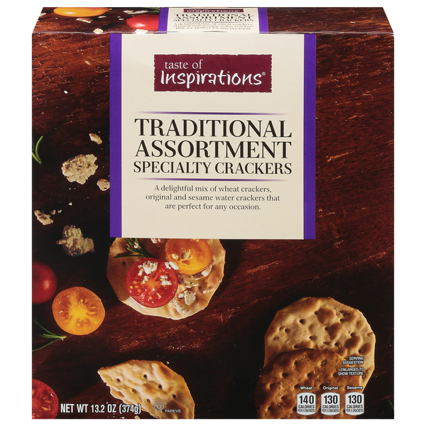 Taste of Inspirations Traditional Assortment Specialty Crackers