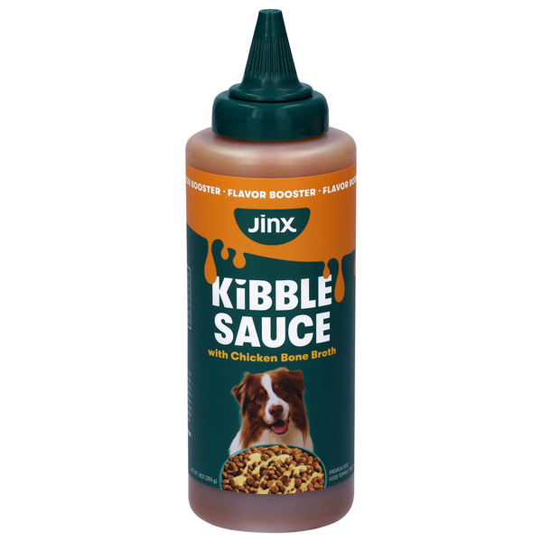 Jinx Kibble Sauce with Chicken Bone Broth