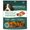 Ruffin' It Healthfuls Wholesome Sweet Potato/Chicken Wraps Dog Treats