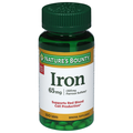Nature's Bounty 65mg Iron Tablets