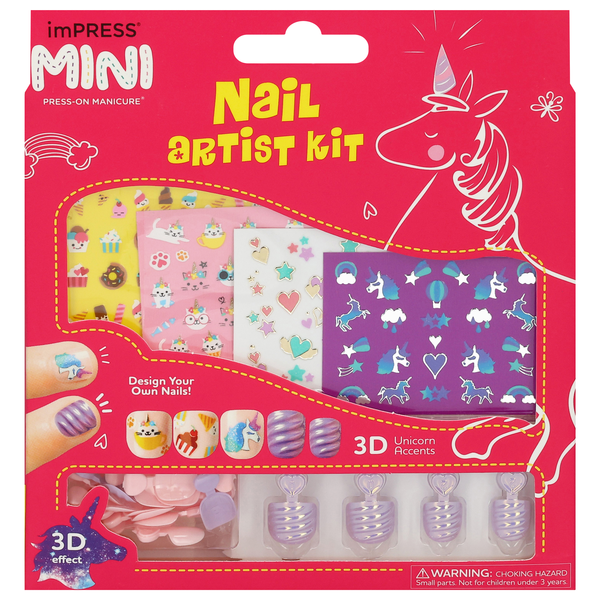 Kiss imPress Press-On Manicure Mini Nail Artist Kit