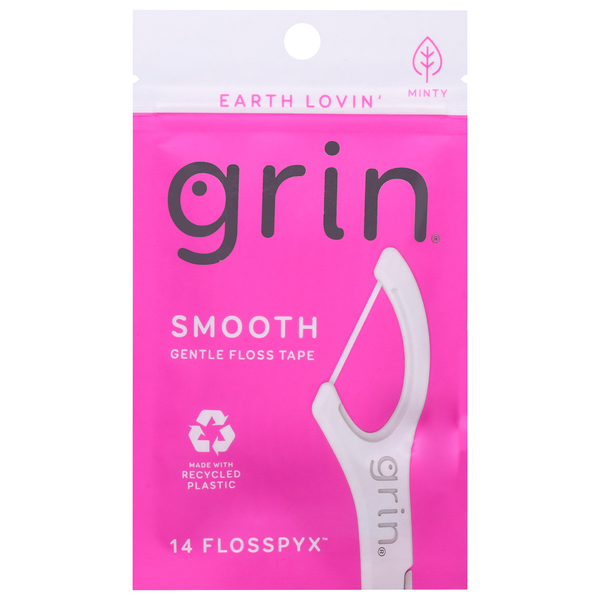Grin Smooth Gentle Minty Flosspyx