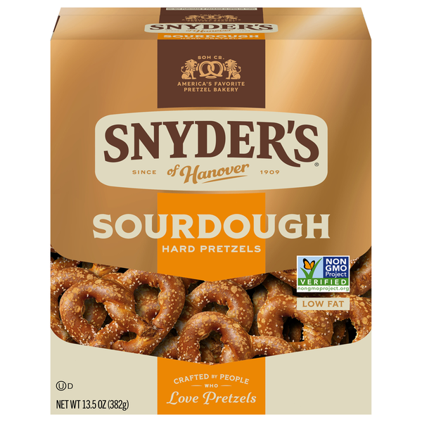 Snyder's of Hanover Low Fat Sourdough Hard Pretzels