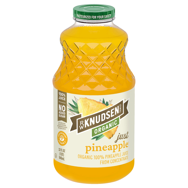 R.W. Knudsen Family Organic Just Pineapple Juice
