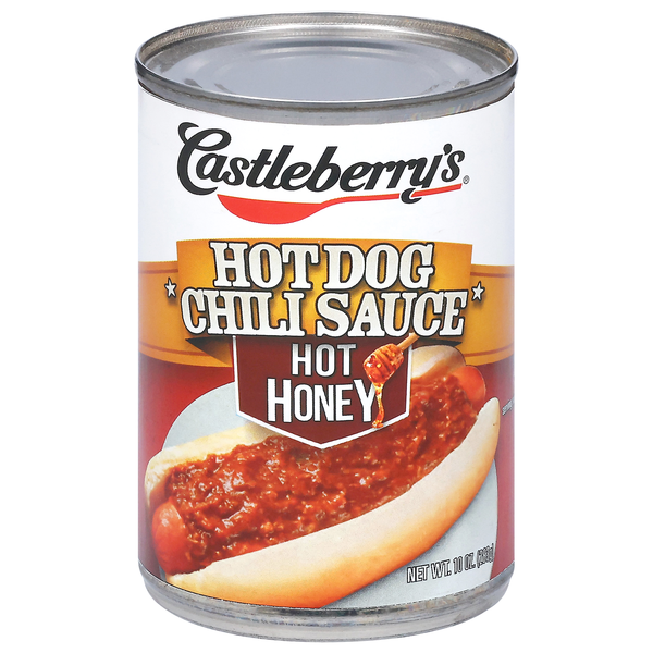 Castleberry's Hot Honey Hot Dog Chili Sauce