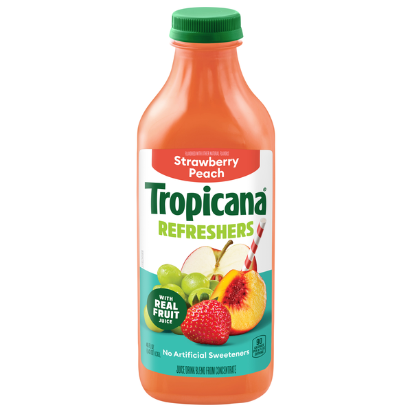 Tropicana Refreshers Strawberry Peach Juice Drink