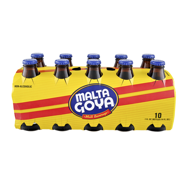 Malta Goya Malt Beverage Non Alcoholic - 10 pk