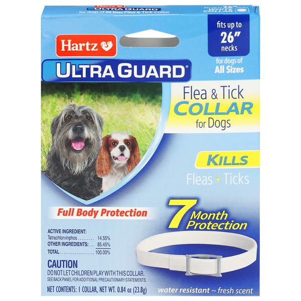 Hartz Ultra Guard Fresh Scent Flea & Tick Collar for Dogs