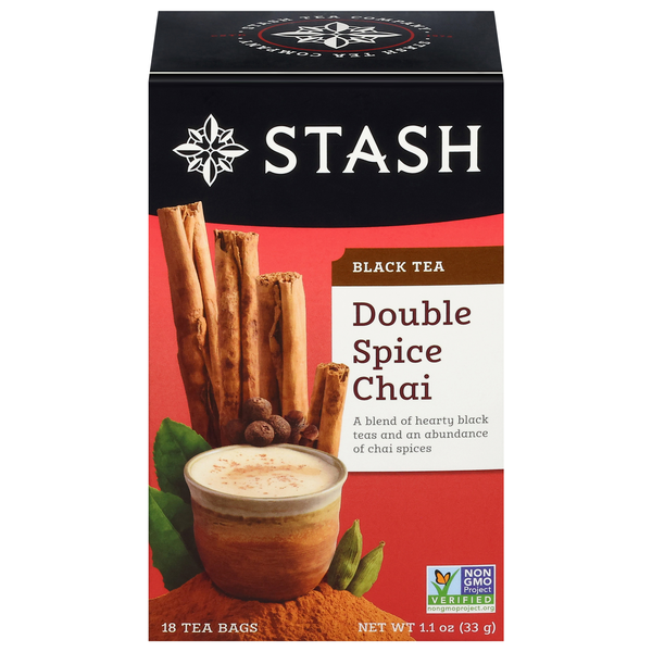 Stash Double Spice Chai Black Tea Bags