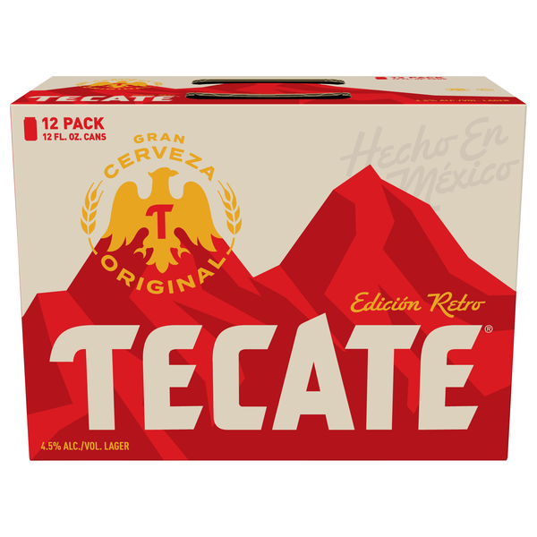 Tecate Original Cerveza Imported Beer - 12 pk