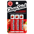 ChapStick Classic Strawberry Lip Protectant - 3 ct