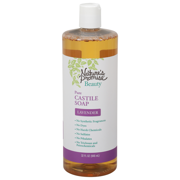 Nature's Promise Beauty Lavender Pure Castile Liquid Soap
