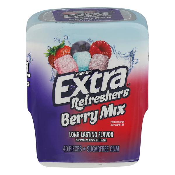 Save on Extra Refreshers Sugar Free Gum Berry Mix Order Online Delivery
