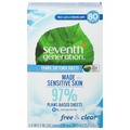 Seventh Generation Free & Clear Fabric Softener Dryer Sheets Natural
