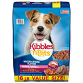 Kibbles 'n Bits Mini Bits Savory Bacon & Steak Dry Dog Food Value Size