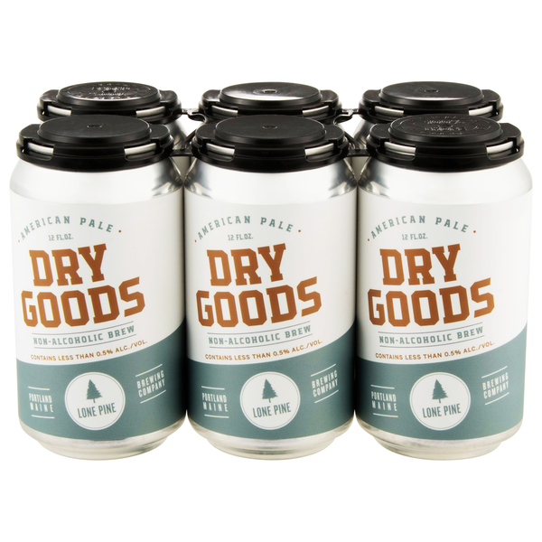 Lone Pine Dry Goods Non-Alcoholic Beer - 6 pk
