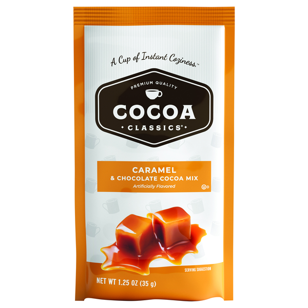 Save on Cocoa Classics Caramel & Chocolate Hot Cocoa Mix Packet