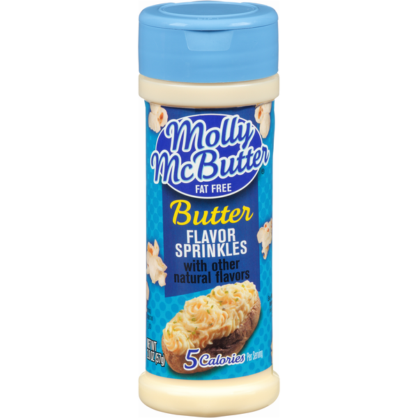 Molly McButter Fat Free Butter Flavor Sprinkles