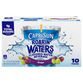 Capri Sun Roarin' Waters Grape Geyser Flavored Beverage Pouches - 10 pk