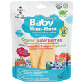 Mum-Mum Baby Organic Super Berries Gentle Teething Wafers - 5 ct