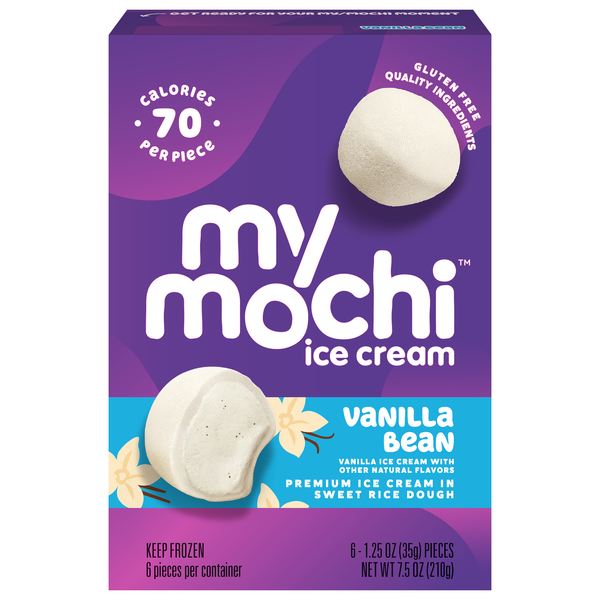 My Mochi Vanilla Bean Ice Cream - 6 ct