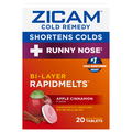 ZICAM Cold Remedy Rapidmelts Apple Cinnamon Quick Dissolve Tablets