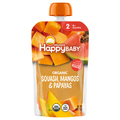 Happy Baby Organics Stage 2 Baby Food Squash Mangos & Papayas