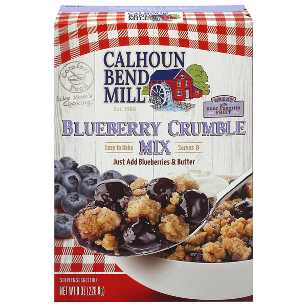 Calhoun Bend Mill Homestyle Blueberry Crumble Mix